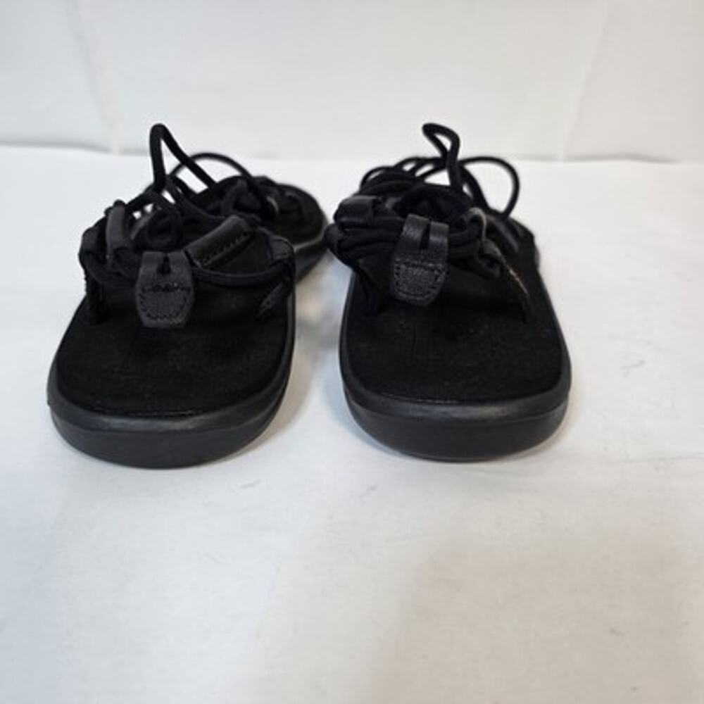 Teva Womens Size 7 Voya Infinity Strappy Sandals Black 1019622 Mush Topsole - Picture 4 of 16